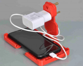 Red Charging Mobile Stand
