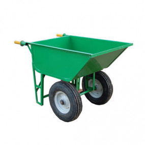 Double wheel barrow trolley 03