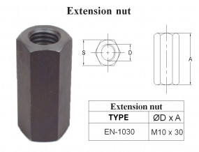 Extension Nut M10