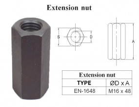 Extension Nut M16