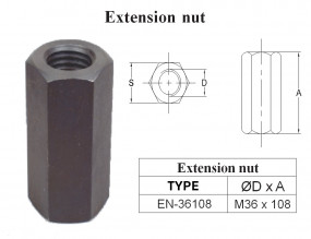 Extension Nut M36
