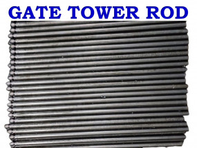 Gate tower rod