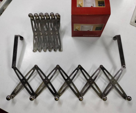 Foldable door hanger ( Stainless steel without box )