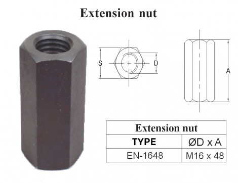 Extension Nut M16