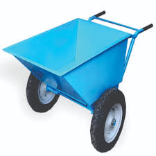 Double Wheel Barrow Trolley