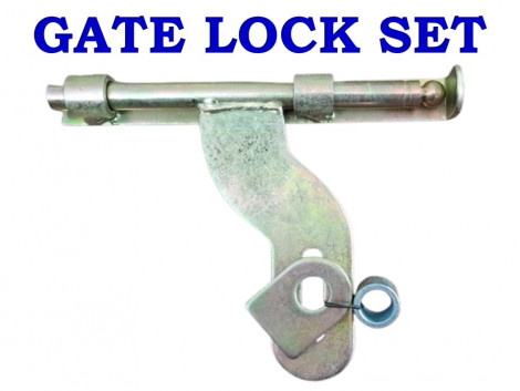 Gate lock set
