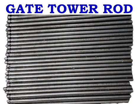 Gate tower rod