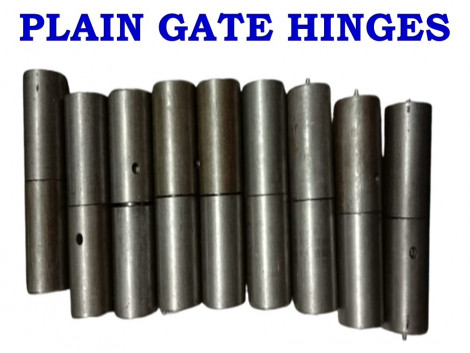 Gate hinge plain