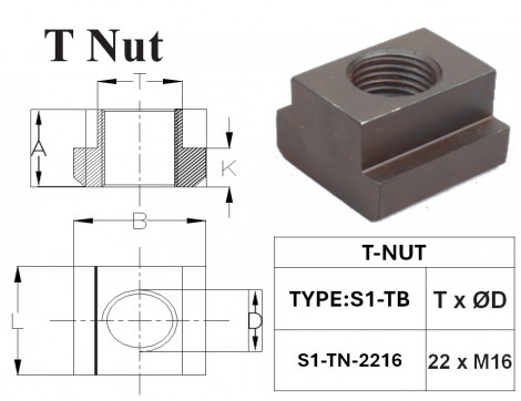 t nut 2216