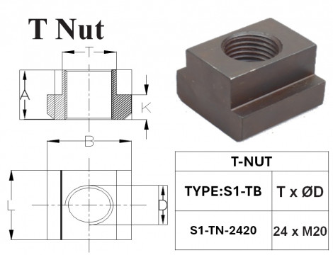t nut 2420