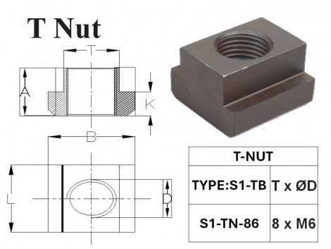 T NUT 86