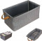 26 Ltr Storage Box( Grey ) (19×12×8 .Inch)