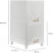Double Layer Plastic Wardrobe