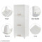 Double Layer Plastic Wardrobe